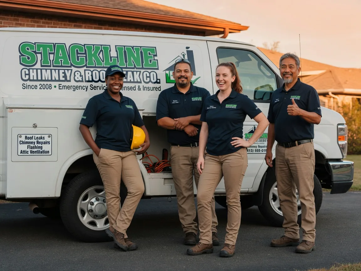 Chimney flashing repair company in Clearlake, CA